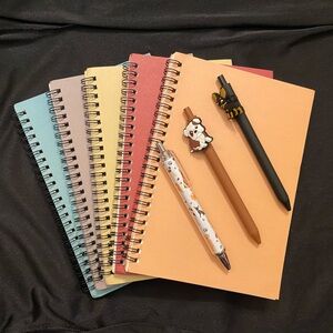 Notebook and Puppy Pen Set | Choose one of each
